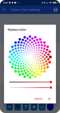 Colors Cars Coloring android App screenshot 0